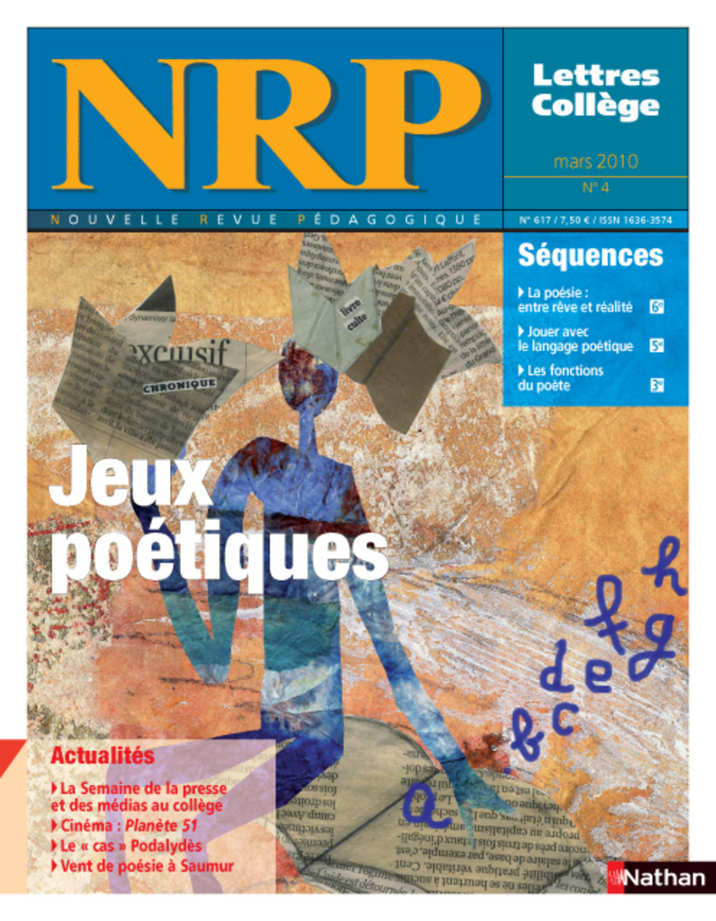 NRP Collège – Jeux poétiques – Mars 2010 (Format PDF)