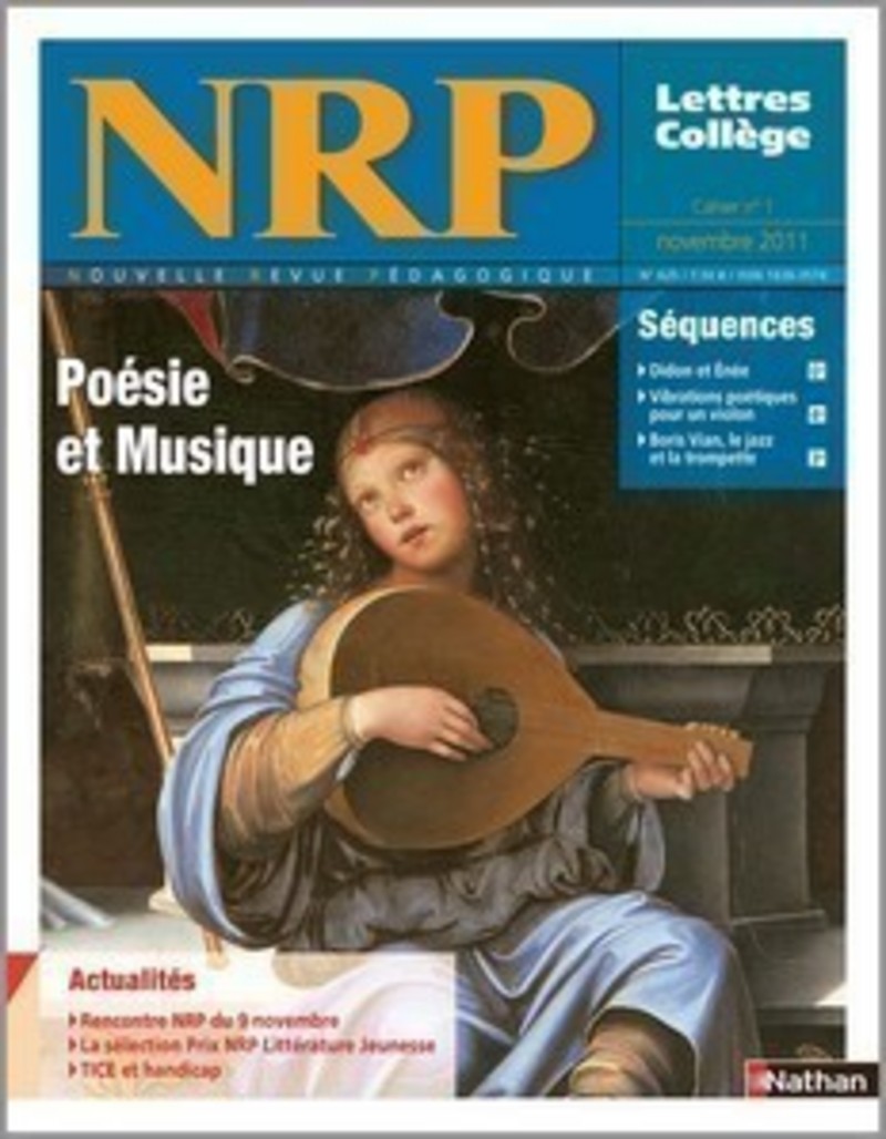 NRP Collège – Poésie et musique – Novembre 2011 (Format PDF)