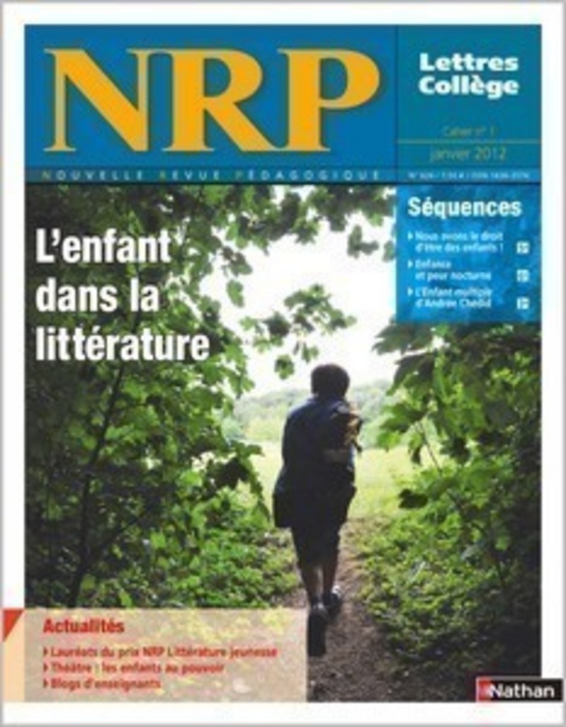 NRP Collège – L’enfant dans la littérature – Janvier 2012 (Format PDF)