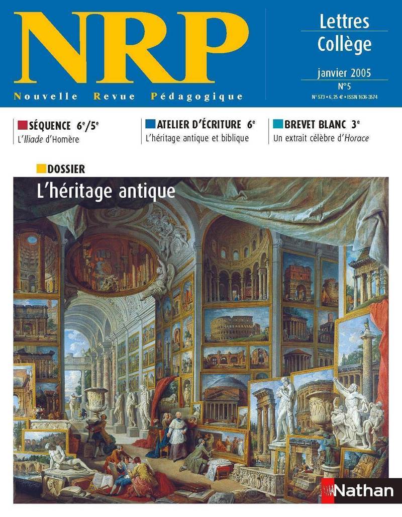 Collection NRP : L’héritage antique (Format PDF)