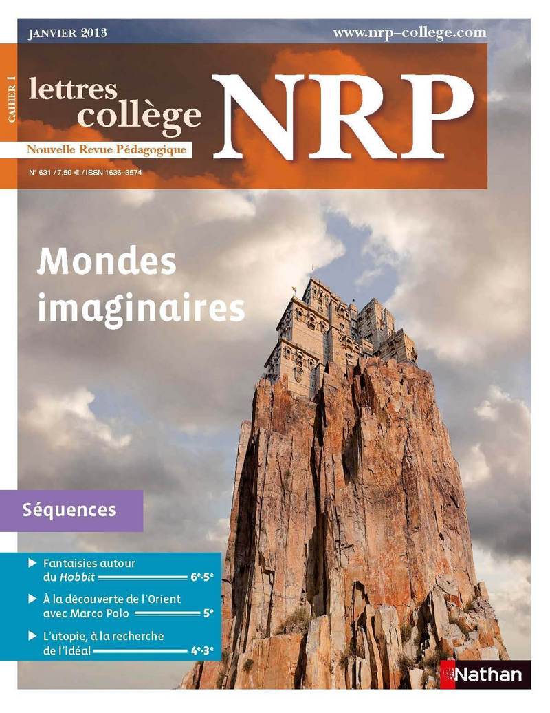NRP Collège – Mondes imaginaires – Janvier 2013 (Format PDF)