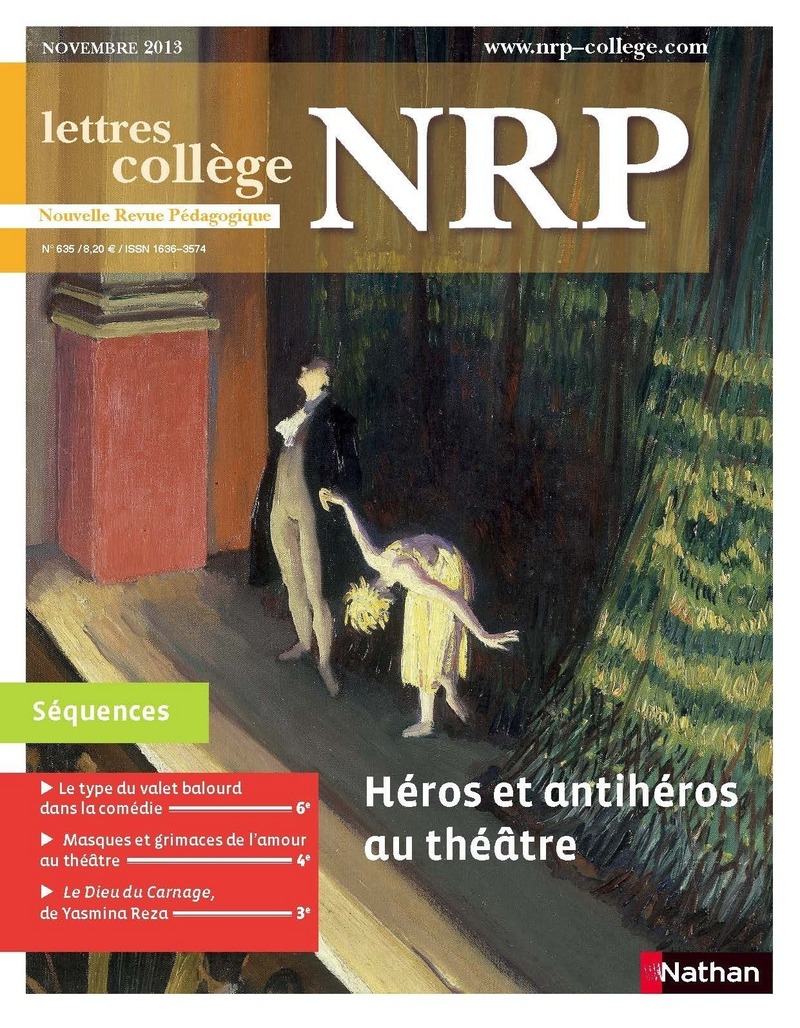 NRP Collège – Héros et antihéros au théâtre – Novembre 2013 (Format PDF)