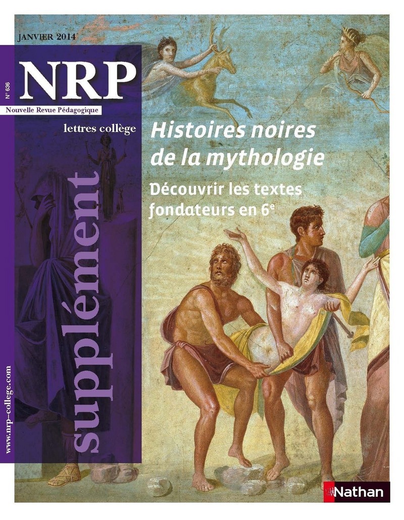 NRP Supplément Collège -Histoires noires de la mythologie – Janvier 2014 (Format PDF)