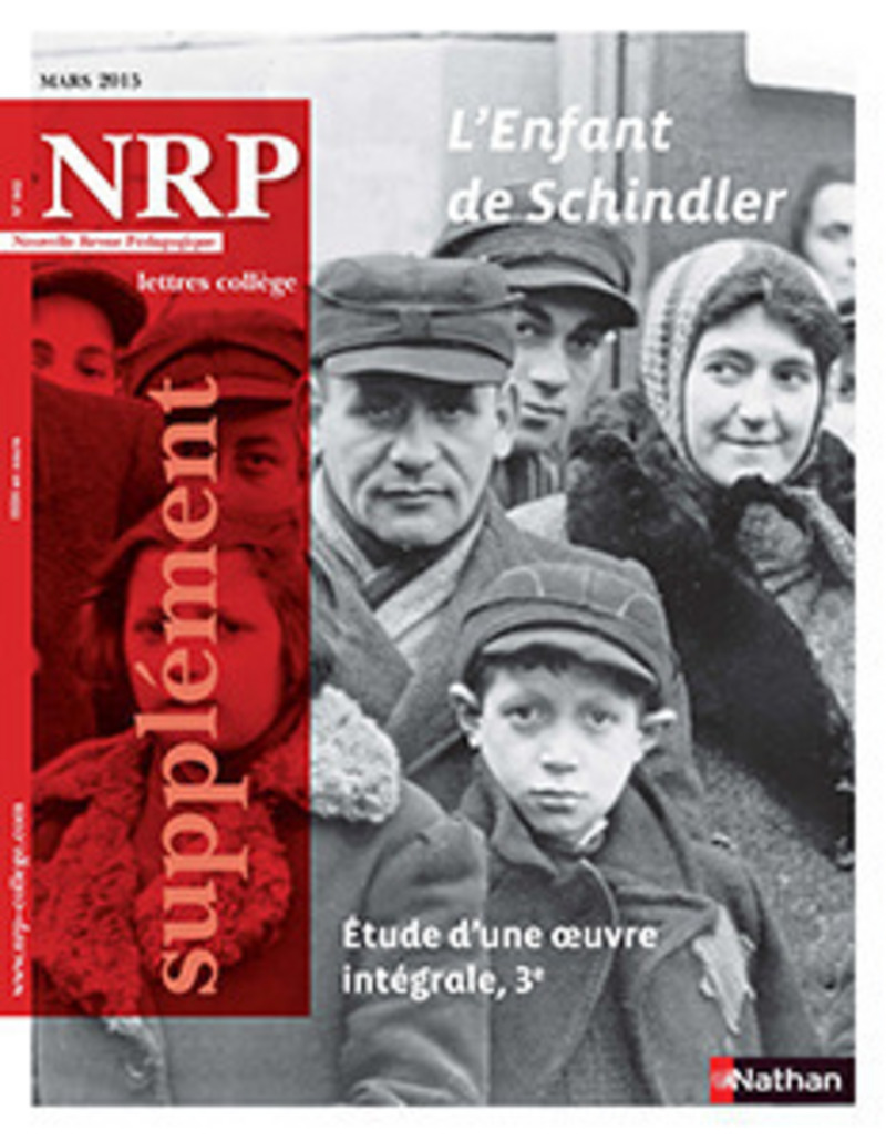 NRP Supplément Collège – L’Enfant de Schindler – Mars 2015 (Format PDF)