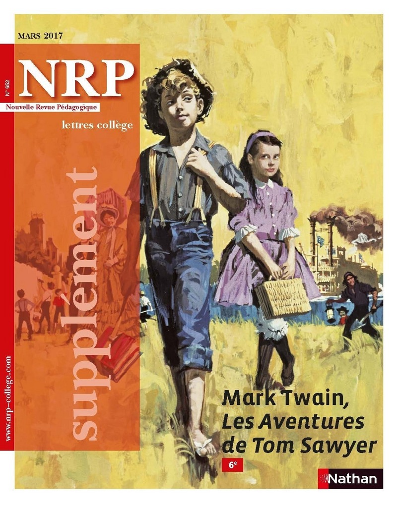 Supplément NRP Collège – Mark Twain, Les Aventures de Tom Sawyer – Mars 2017 – Format numérique
