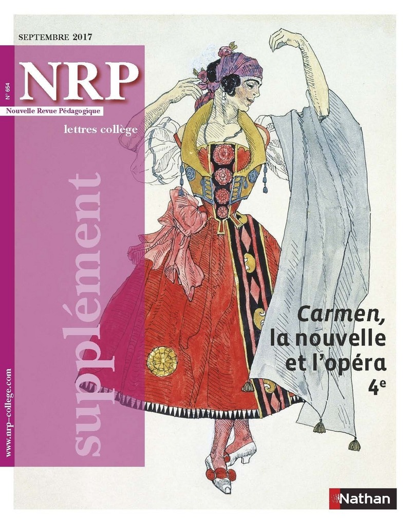 Supplément NRP Collège – Carmen, la nouvelle et l’opéra – Septembre 2017 – Format numérique