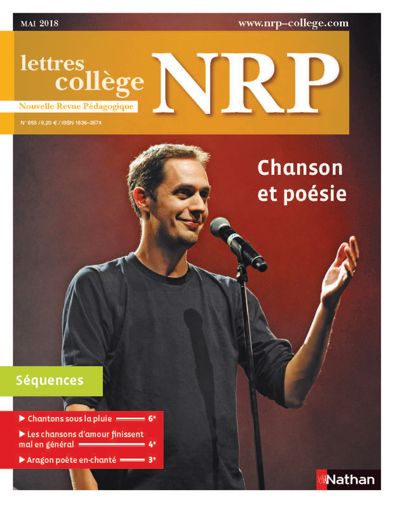 NRP Collège – Chanson et poésie – Mai-Juin 2018 (Format PDF)