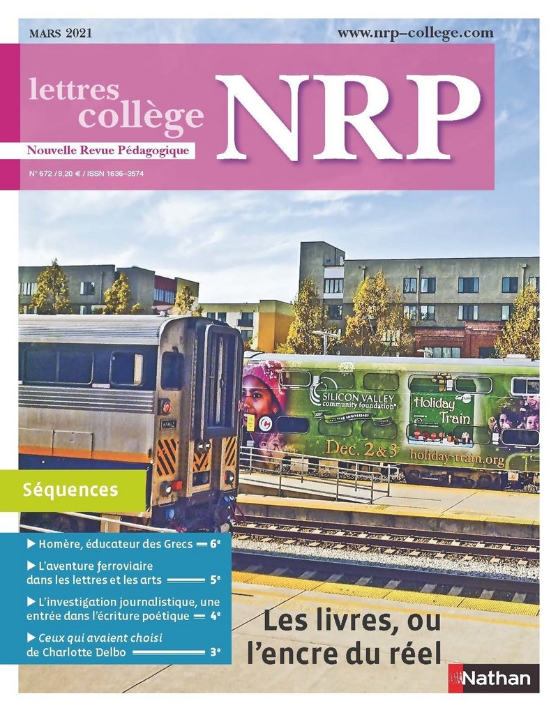 Séquence pédagogique « Les livres ou l’encre du réel » – NRP Collège  ( Format PDF)