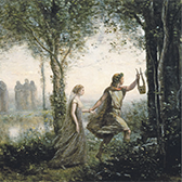 Variations picturales autour du mythe d’Orphée et Eurydice